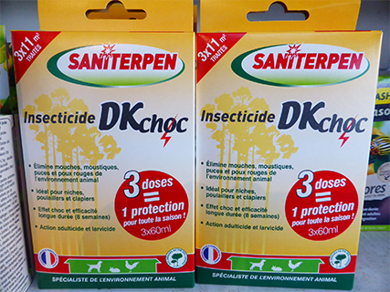 Saniterpen Insecticide DK effet choc