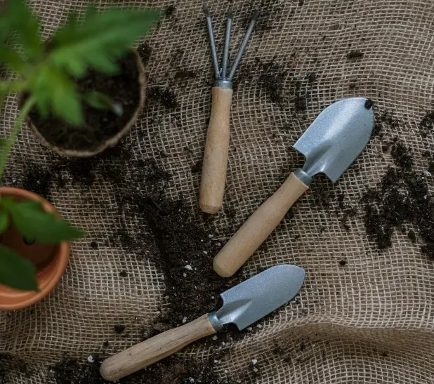outils de jardinage le chene fleuri